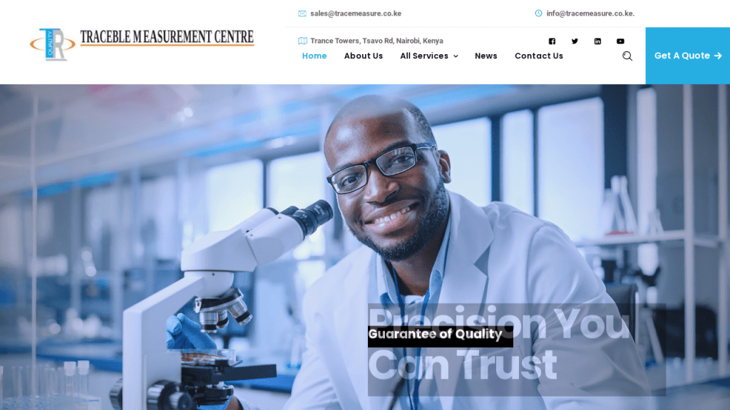 TRACEBLE MEASUREMENT CENTRE