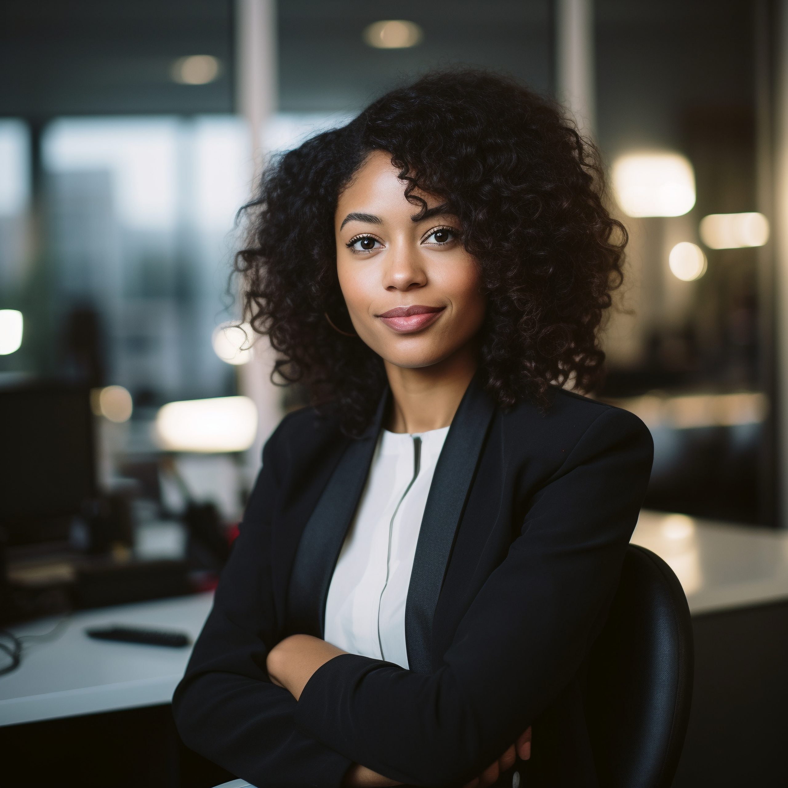 portrait elegant professional businesswoman scaled